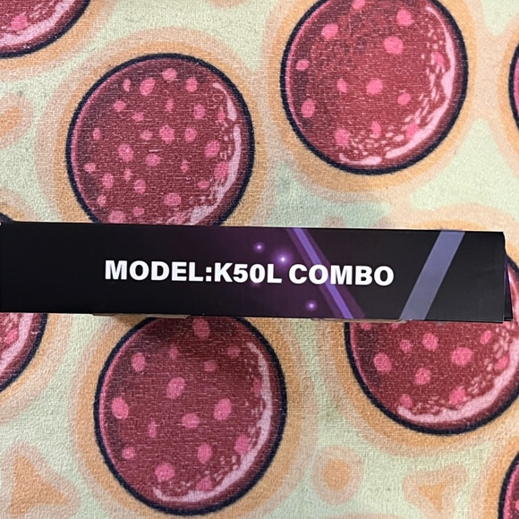 RGB One-Handed Gaming Keyboard & Mouse - Picture 3 of 10